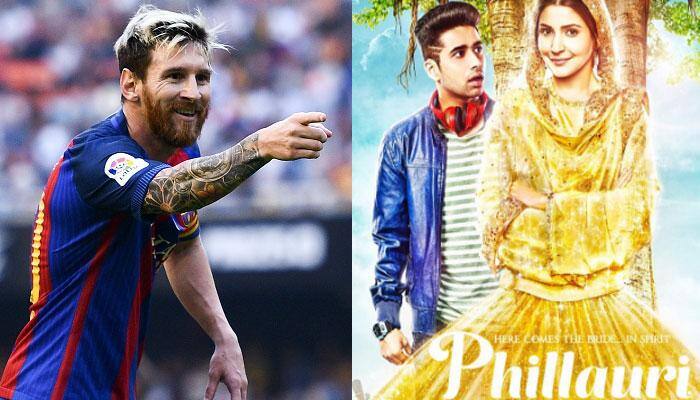 HILARIOUS! Lionel Messi is promoting Anushka Sharma&#039;s Phillauri – See pic to believe it!