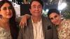 Kareena Kapoor Khan, Saif Ali Khan and Karisma Kapoor glitter in gold at Randhir Kapoor's 70th birthday bash! 