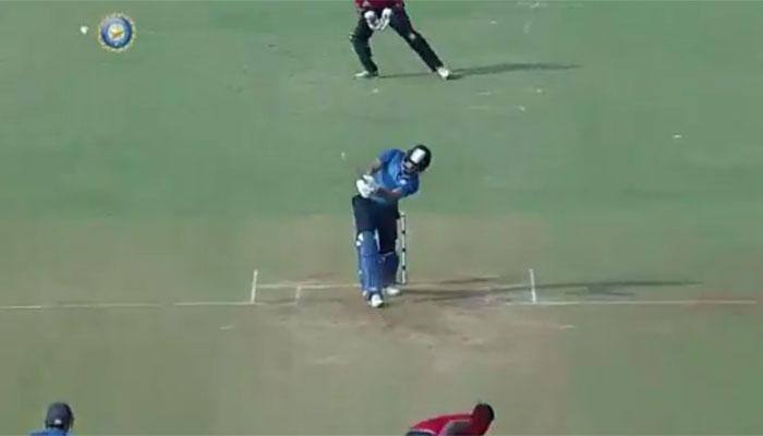 WATCH: Yuvraj Singh sets Syed Mushtaq Ali Trophy on fire with three consecutive sixes against Central Zone