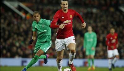 Europa League: Hat-tricks for Manchester United's Zlatan Ibrahimovic and AS Roma's Edin Dzeko 