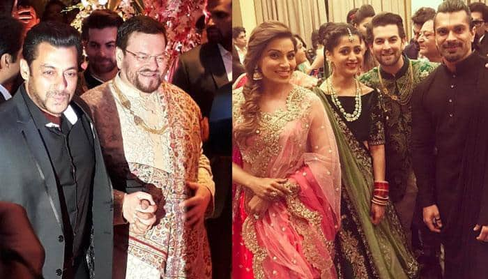 Neil Nitin Mukesh&#039;s reception: Salman Khan, Katrina Kaif, Iulia Vantur and other B-Towners make it a starry affair!