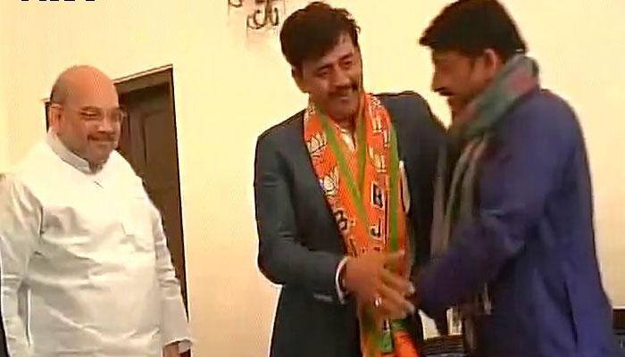Famous Bhojpuri actor Ravi Kishan joins BJP in presence of party president Amit Shah