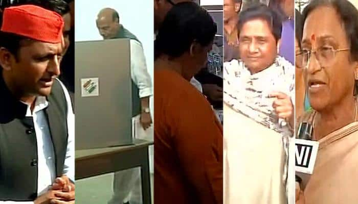 Top leaders cast votes in phase-III of UP polls