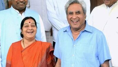 EAM Sushma Swaraj's husband Kaushal is no less popular on Twitter – here's the proof