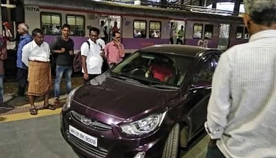 Under-19 cricketer drives luxury car straight onto Andheri railway station platform, triggers panic