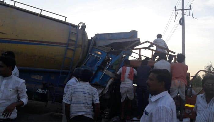 Major mishap in Karnataka&#039;s Yadgir; nine killed, 43 injured as tanker rams into tempo