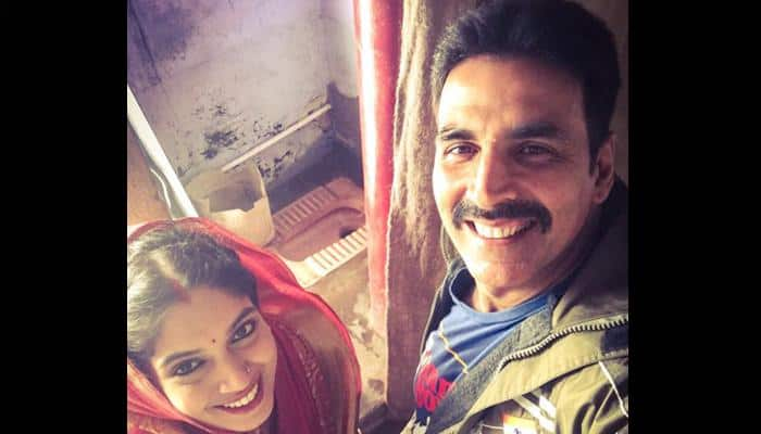 Toilet - Ek Prem Katha: New still featuring Akshay Kumar, Bhumi Pednekar out