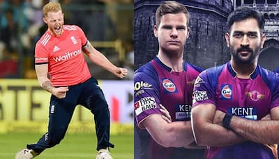 Ben Stokes excited to share dressing room with stars, MS Dhoni and Steve Smith at Rising Pune Supergiants