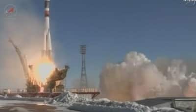 Russian cargo spacecraft heads to space station after successful liftoff