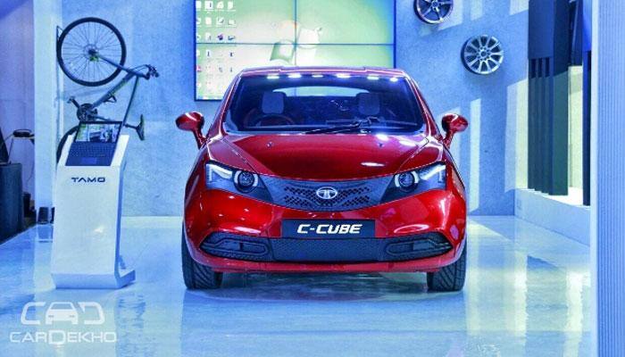 Say Hello to the Tata C-Cube concept hatchback