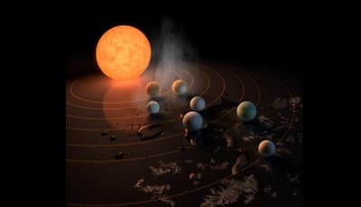 NASA discovers seven Earth-like planets orbiting around a single star