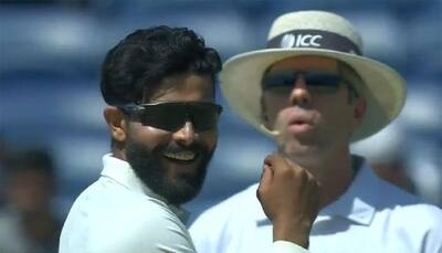WATCH: Ravindra Jadeja cannot stop laughing after bowling one of the worst balls ever in Test cricket