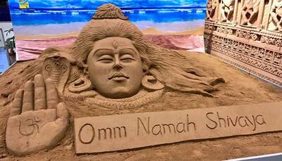 Maha Shivaratri 2017: Sudarsan Pattnaik pays tribute to Lord Shiva with sand art