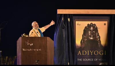 PM Modi unveils 112-foot tall bust of Lord Shiva in Coimbatore