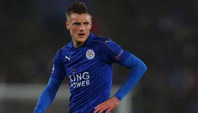 Leicester forward Jamie Vardy denies rift with axed manager Claudio Ranieri