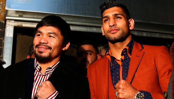 Manny Pacquiao to fight Britain`s Amir Khan in April