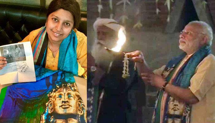 THIS girl wanted Narendra Modi's 'Shiva stole', she tweeted her wish; you won't believe what PM did!