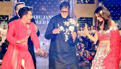 Amitabh Bachchan, Varun Dhawan, Alia Bhatt walk runway for cancer patients