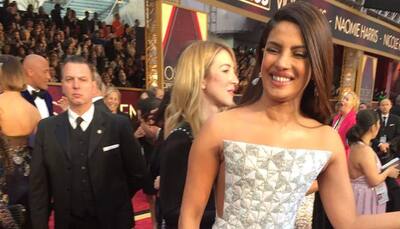 Oscars 2017: Priyanka Chopra raises temperature in white at red carpet