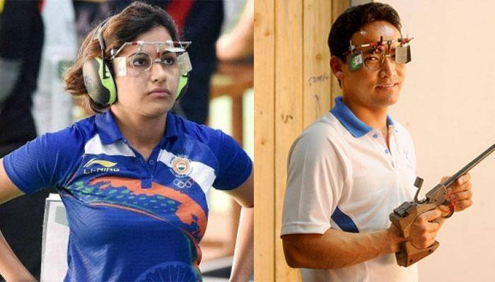ISSF World Cup: Heena Sidhu, Jitu Rai win gold in 10m Air Pistol event