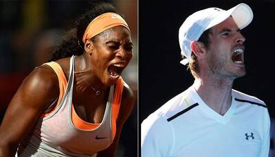 Andy Murray, Serena Williams lead latest ATP, WTA rankings