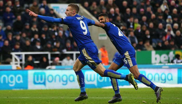 Jamie Vardy scores twice as Leicester City stun Liverpool 3-1 in first game after Claudio Ranieri&#039;s exit