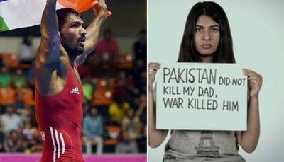 After Virender Sehwag, wrestler Yogeshwar Dutt trolls Kargil martyr's daughter
