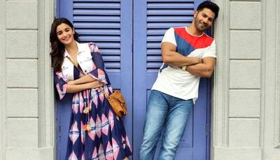 Alia Bhatt and Varun Dhawan look cutesy in new poster of 'Badrinath Ki Dulhania'!