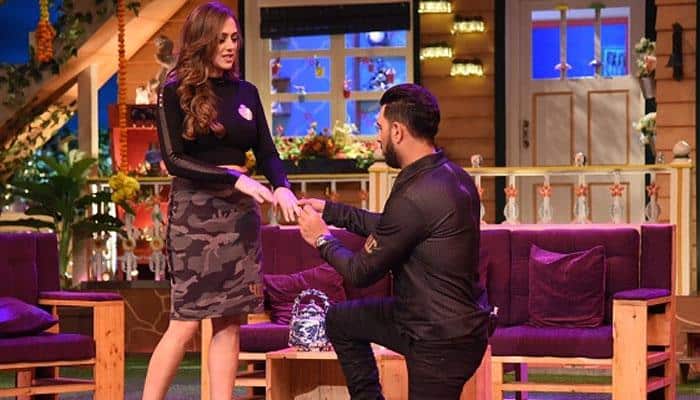 Yuvraj Singh celebrates wifey Hazel Keech's birthday and the cake looks awesome! 