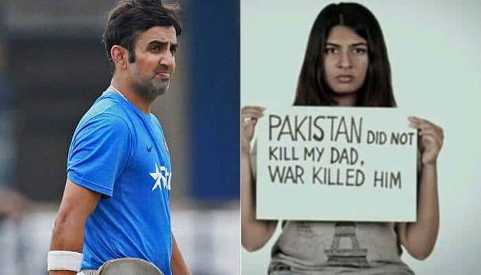 Gurmehar Kaur row: Gautam Gambhir slams Kargil martyr daughter's mocking as 'despicable'