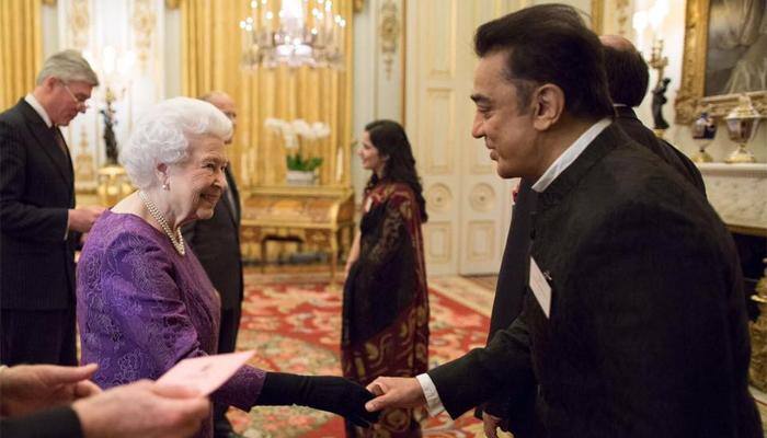 Kamal Haasan meets Queen Elizabeth II, reminisces her India visit - See pics