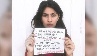 Gurmehar Kaur denies political ambitions, likens ABVP to a `lion that roars just once`
