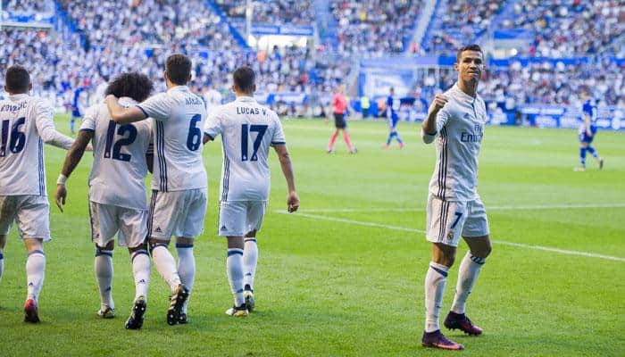 La Liga: Cristiano Ronaldo&#039;s late brace rescues 3-3 draw for 10-man Real Madrid against Las Palmas