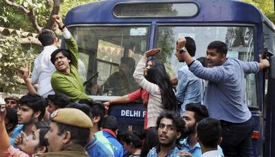 Ramjas college violence: ABVP stages march to reflect DU's 'nationalistic sentiments'