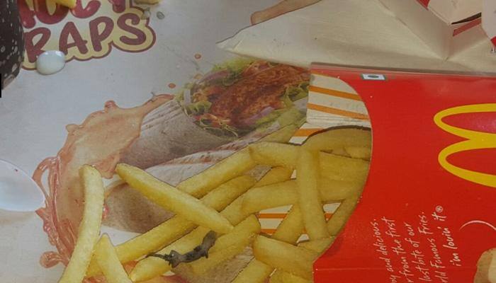 Pregnant woman finds deep-fried lizard in french fries at Kolkata McDonald's