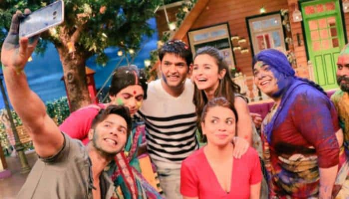 Alia Bhatt and Varun Dhawan celebrate colourful love on &#039;The Kapil Sharma Show&#039;! 