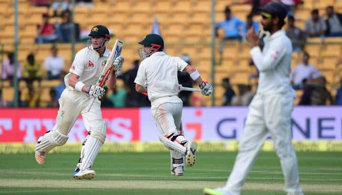 India vs Australia, 2nd Test, Day 2: Shaun Marsh, Matt Renshaw dampens hosts&#039; hope of squaring the series