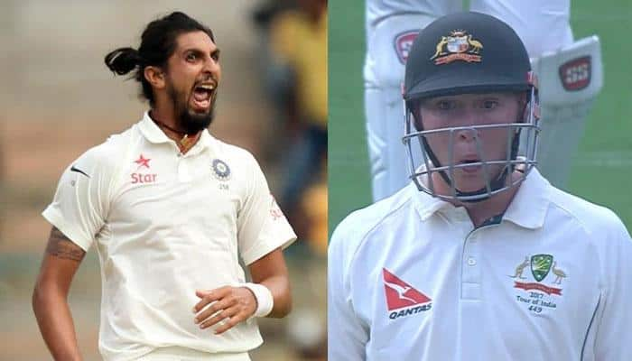 Twitter bursts with epic jokes witnessing Ishant Sharma, Steve Smith&#039;s theatrics in Bengaluru