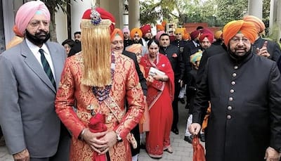 Royal wedding: Captain Amarinder Singh's grandson ties the knot with Karan Singh's granddaughter