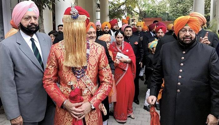 Royal wedding: Captain Amarinder Singh's grandson ties the knot with Karan Singh's granddaughter
