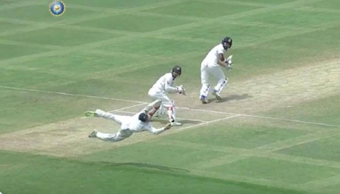 WATCH: Steve Smith grabs brilliant one-handed catch to dismiss Lokesh Rahul on Day 3 of Bengaluru Test