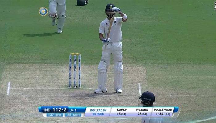 WATCH: Australian fans mock Virat Kohli for failing to make efficient use of DRS