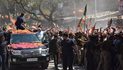 Narendra Modi's Varanasi roadshow: Have you seen this video? Overwhelmed by public love, PM tweeted it - WATCH