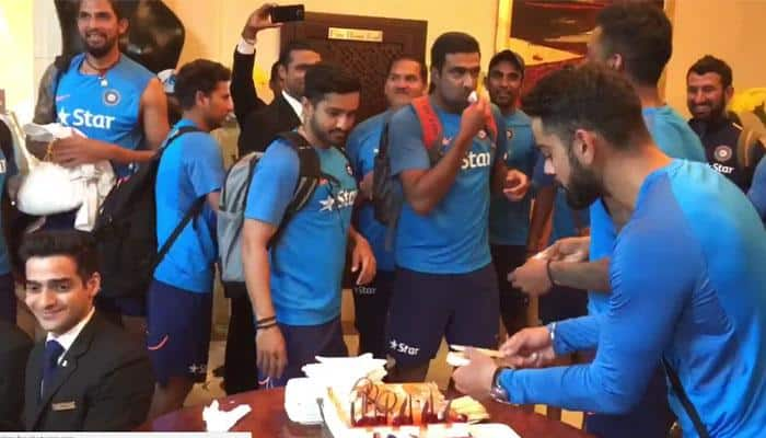 Virat Kohli and Co. receive a resounding reception on return to team hotel – Watch Video