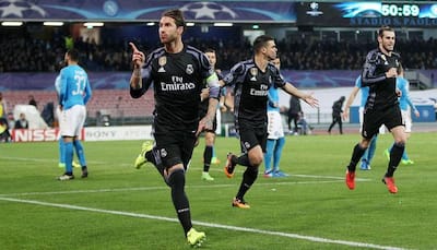 Champions League: Sergio Ramos, Alvaro Morata strike as Real Madrid surpass Napoli to enter quarters
