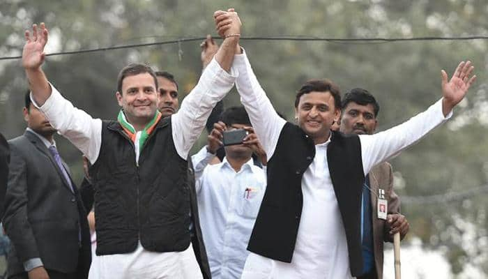 Exit polls predict BJP emerging as largest party in Uttar Pradesh, Rahul Gandhi says SP-Congress alliance will win