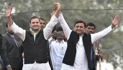 Exit polls predict BJP emerging as largest party in Uttar Pradesh, Rahul Gandhi says SP-Congress alliance will win