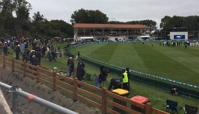New Zealand vs South Africa: Dunedin Test venue evacuated after fire alarm set off – Watch