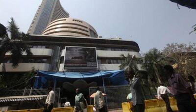 Sensex gains 114 points for the week on exit-poll position