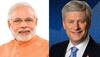 Here's what PM Narendra Modi said when ex-Canada PM Stephen Harper congratulated him for BJP win in UP